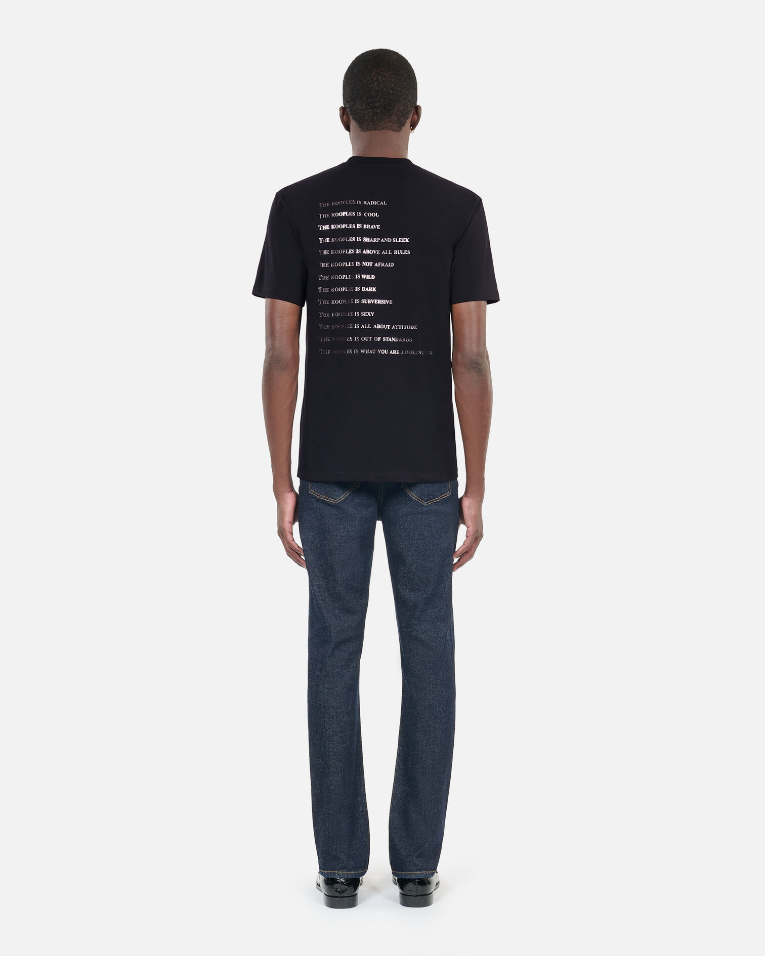 T-shirt What is noir, BLACK, hi-res image number null