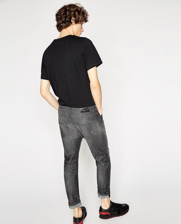 Faded grey jeans hot sale