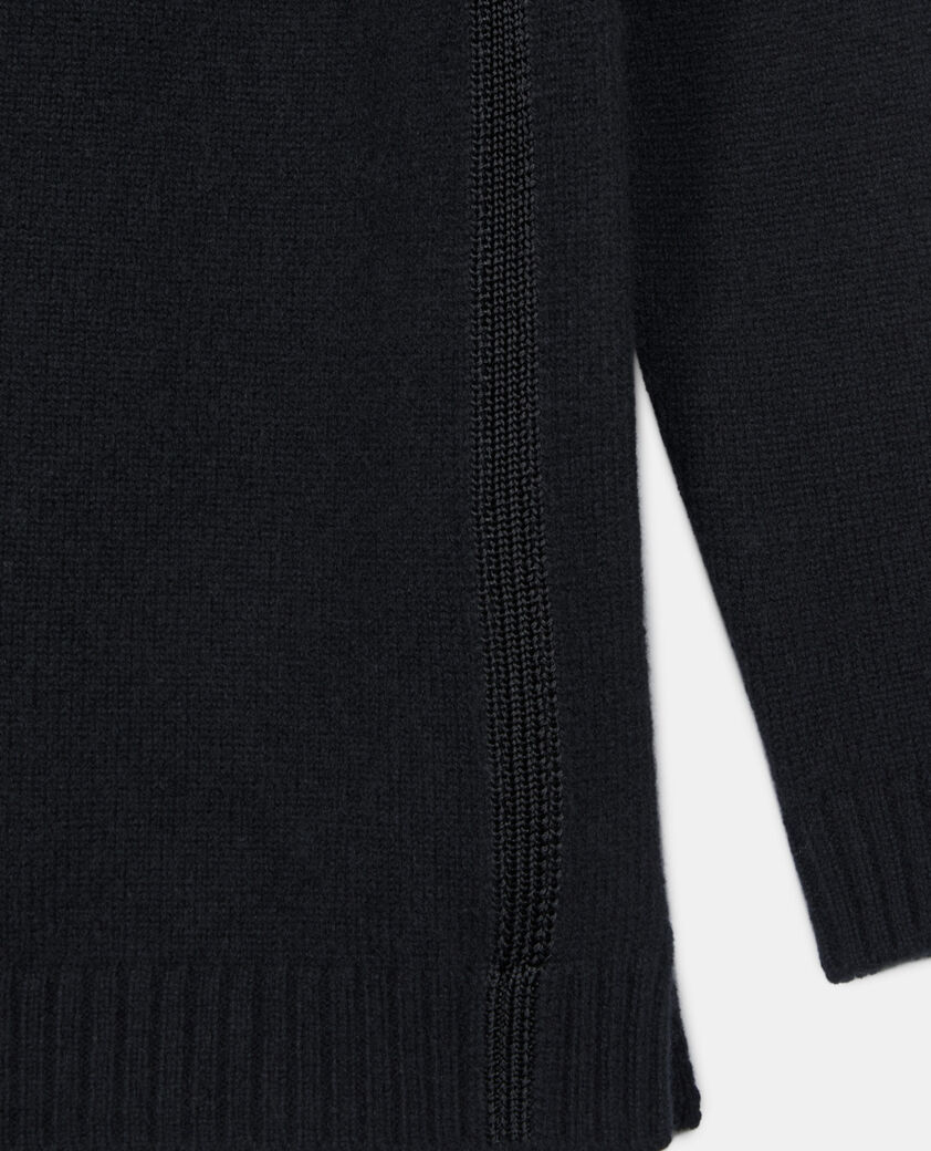 The Kooples DAMEN BLACK schwarzer pullover aus kaschmir