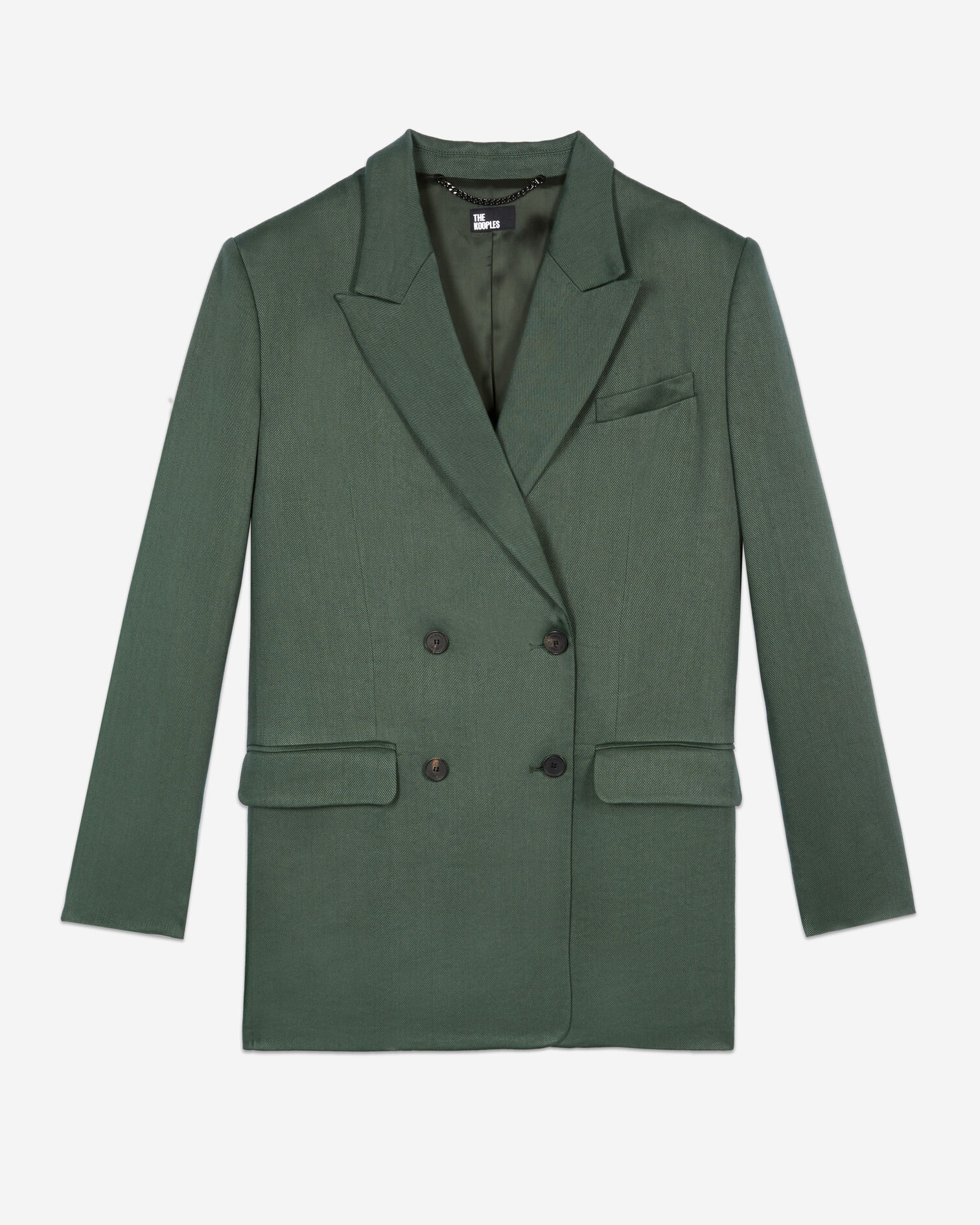 Khaki suit jacket, WOOD KAKI, hi-res image number null