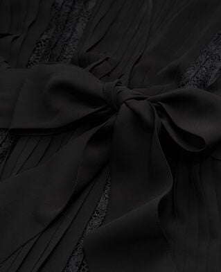 The Kooples F BLACK short black lace dress