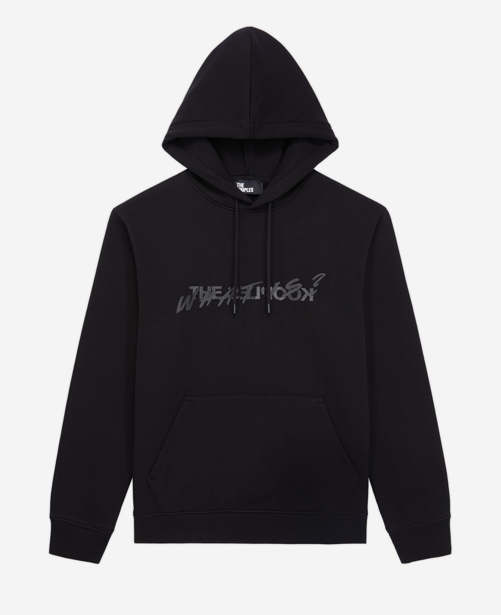 The Kooples HOMME BLACK sweatshirt à capuche what is noir
