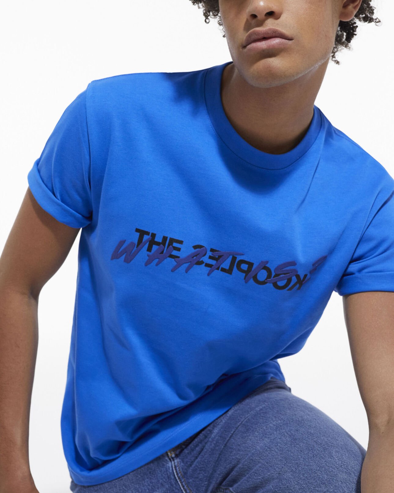 The Kooples HOMME INK BLUE t-shirt what is bleu