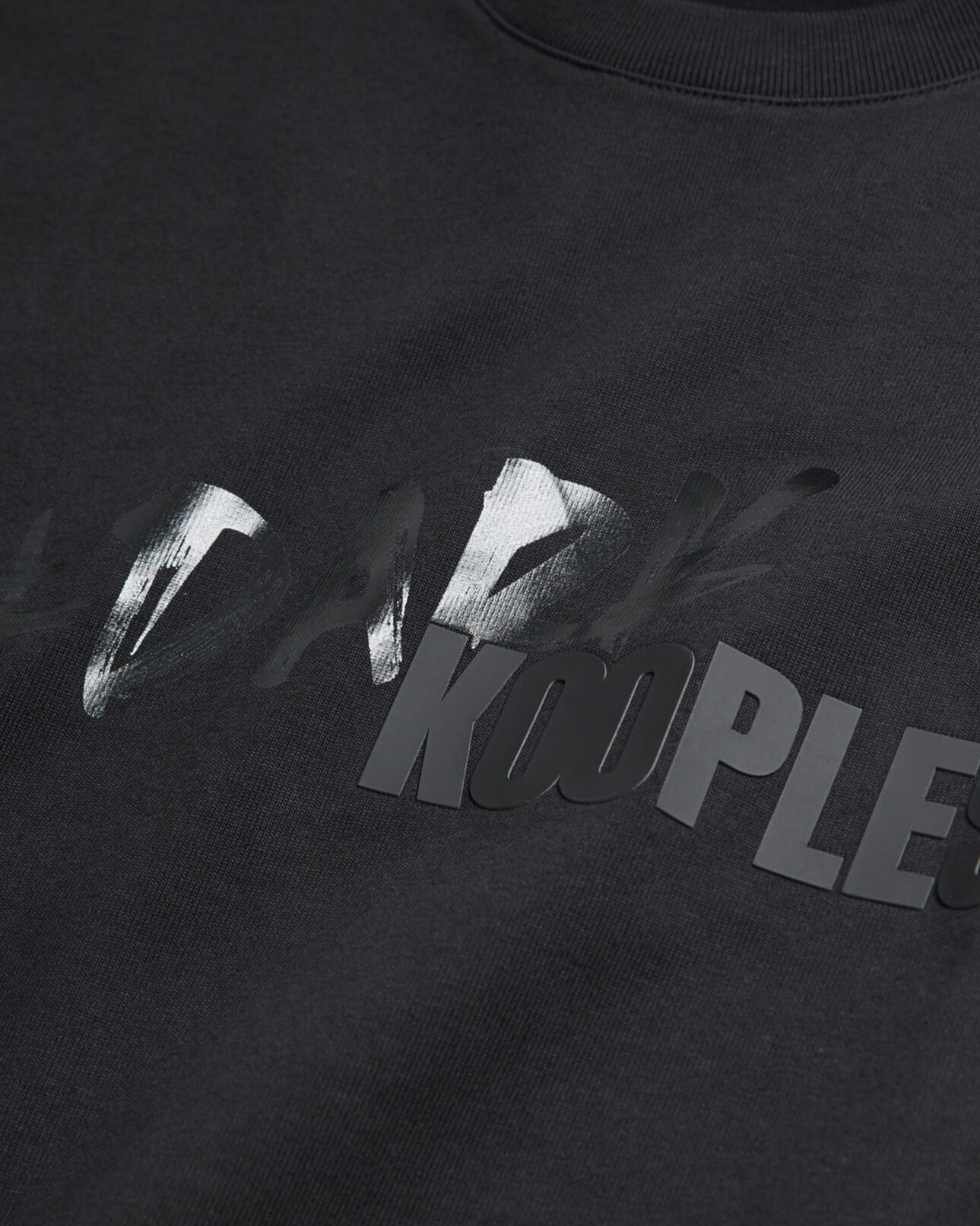 The Kooples MEN BLACK the kooples logo t-shirt