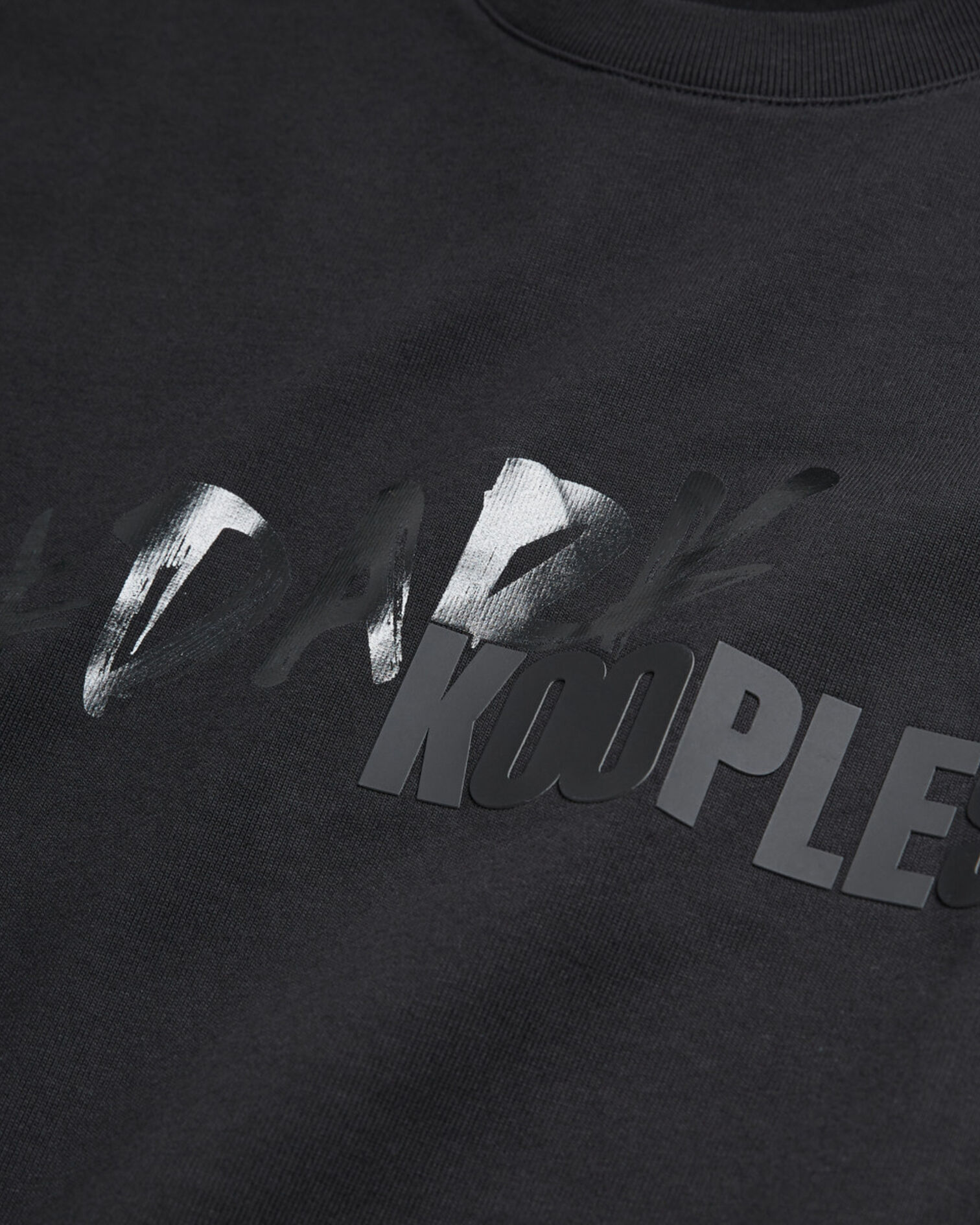 The Kooples logo T-shirt, BLACK, hi-res image number null