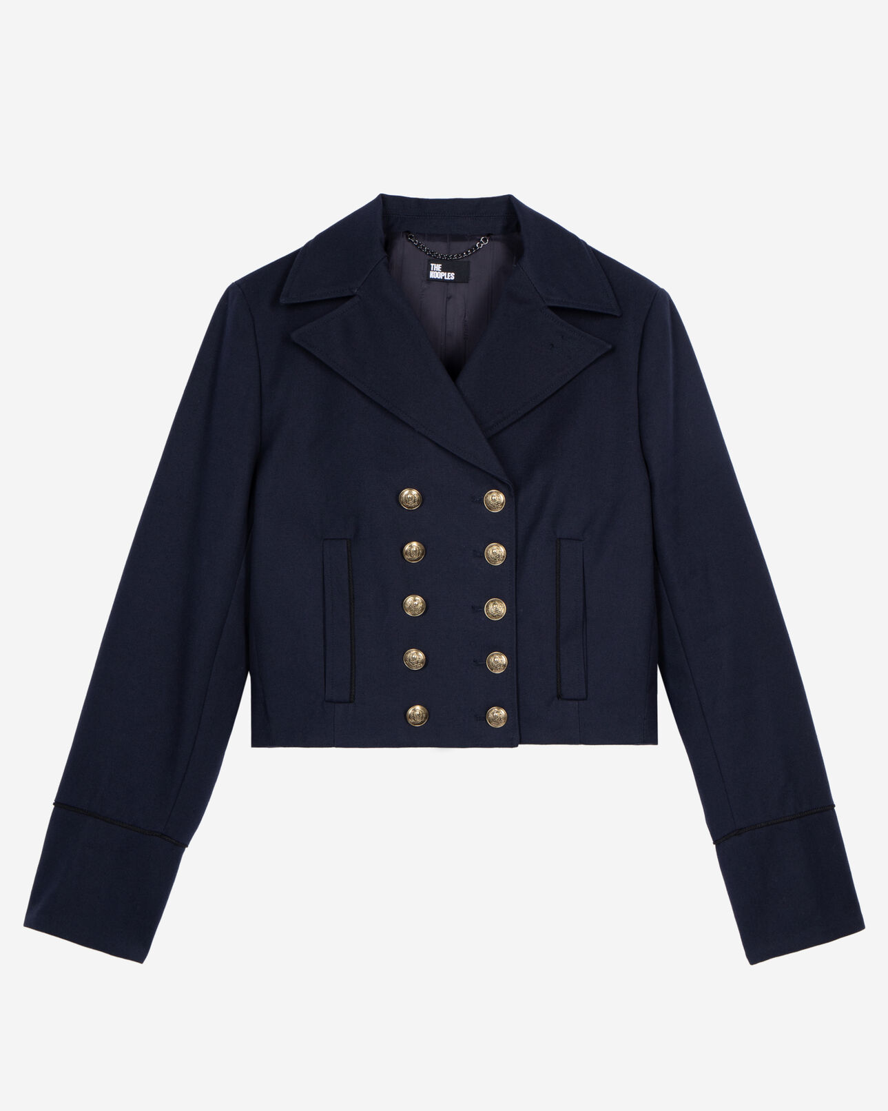 The Kooples WOMEN NAVY navy blue jacket