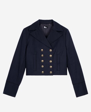 The Kooples WOMEN NAVY navy blue jacket