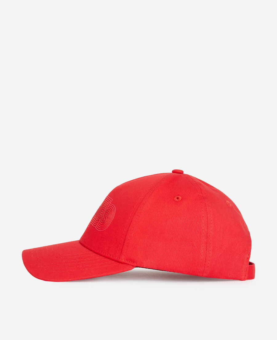 gorra logotipo roja
