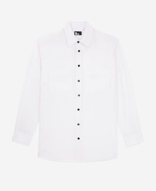 The Kooples FEMME ECRU chemise blanche en soie
