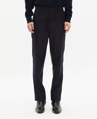 The Kooples H NAVY navy straight-leg pants
