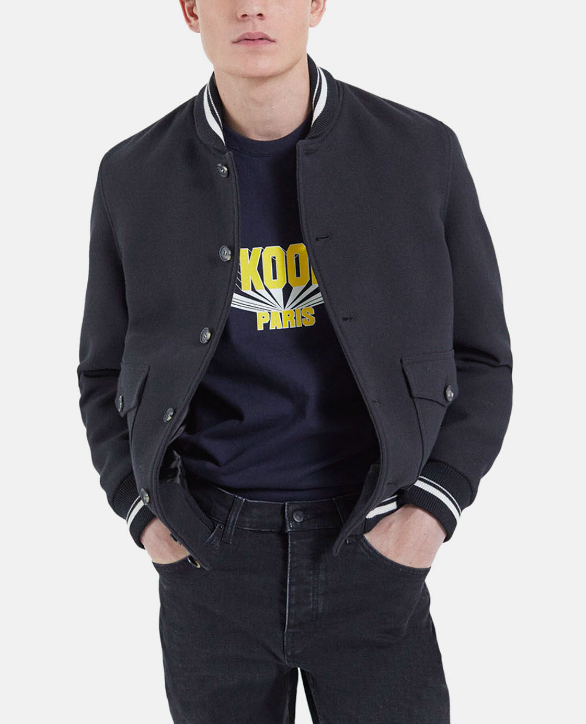 Kooples varsity jacket best sale