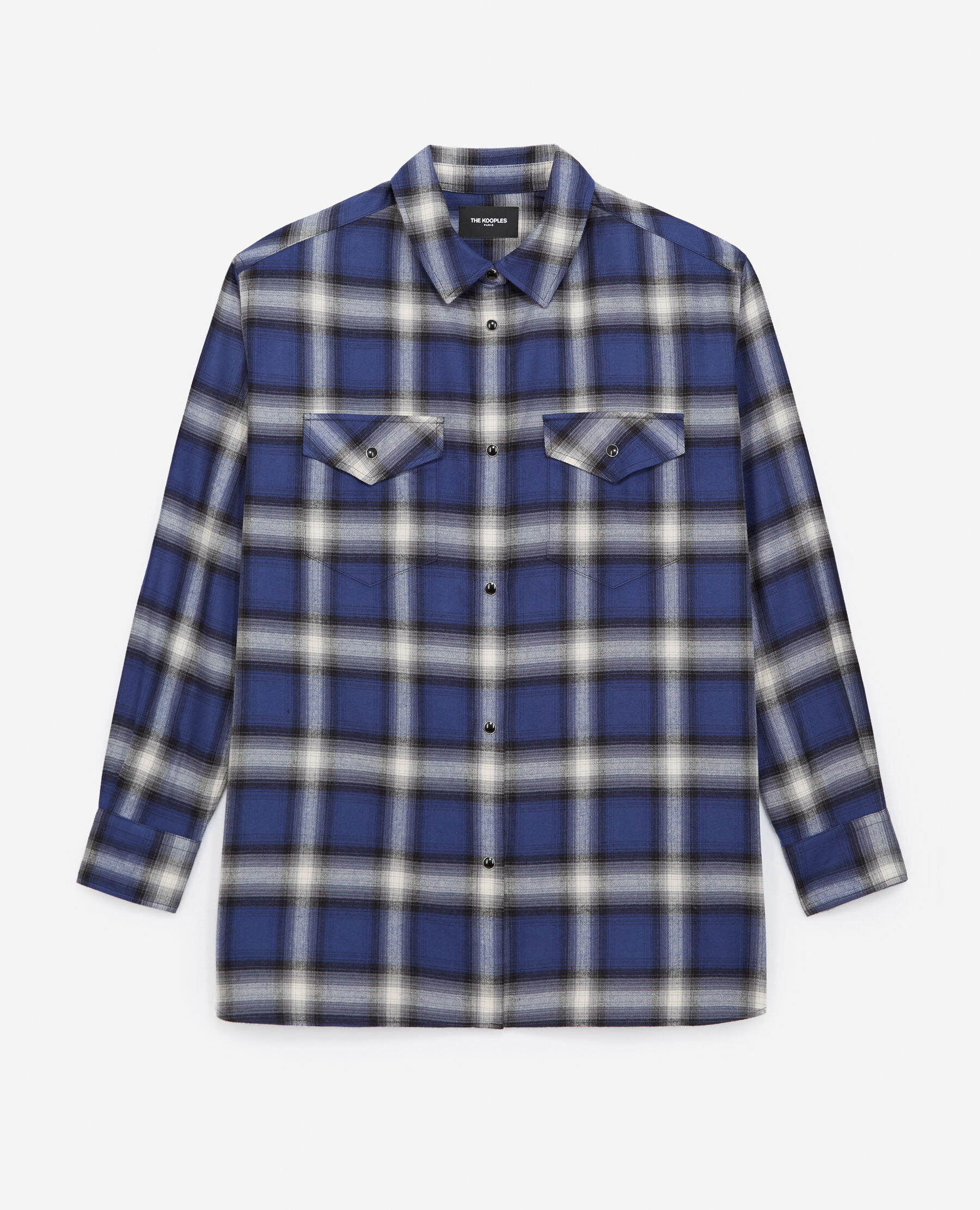 シンプリーコンプリケイテッド SIMPLYCOMPLICATED SC PLAID SHIRT NAVY/BROWN （NAVY/BROWN）  -ストリートファッション通販 LOCOKIX (ロコキックス)