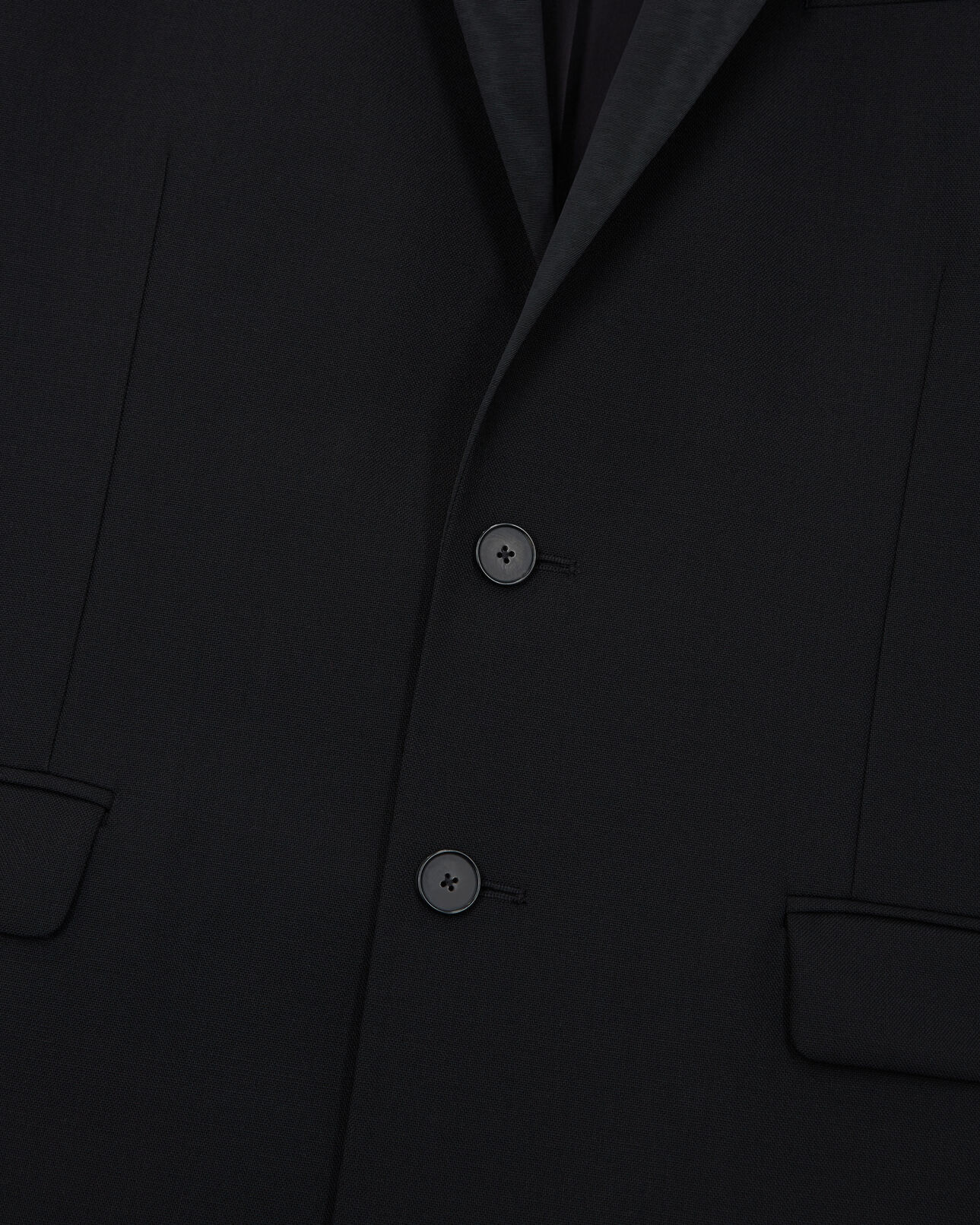 The Kooples HOMBRE BLACK chaqueta traje lana negra