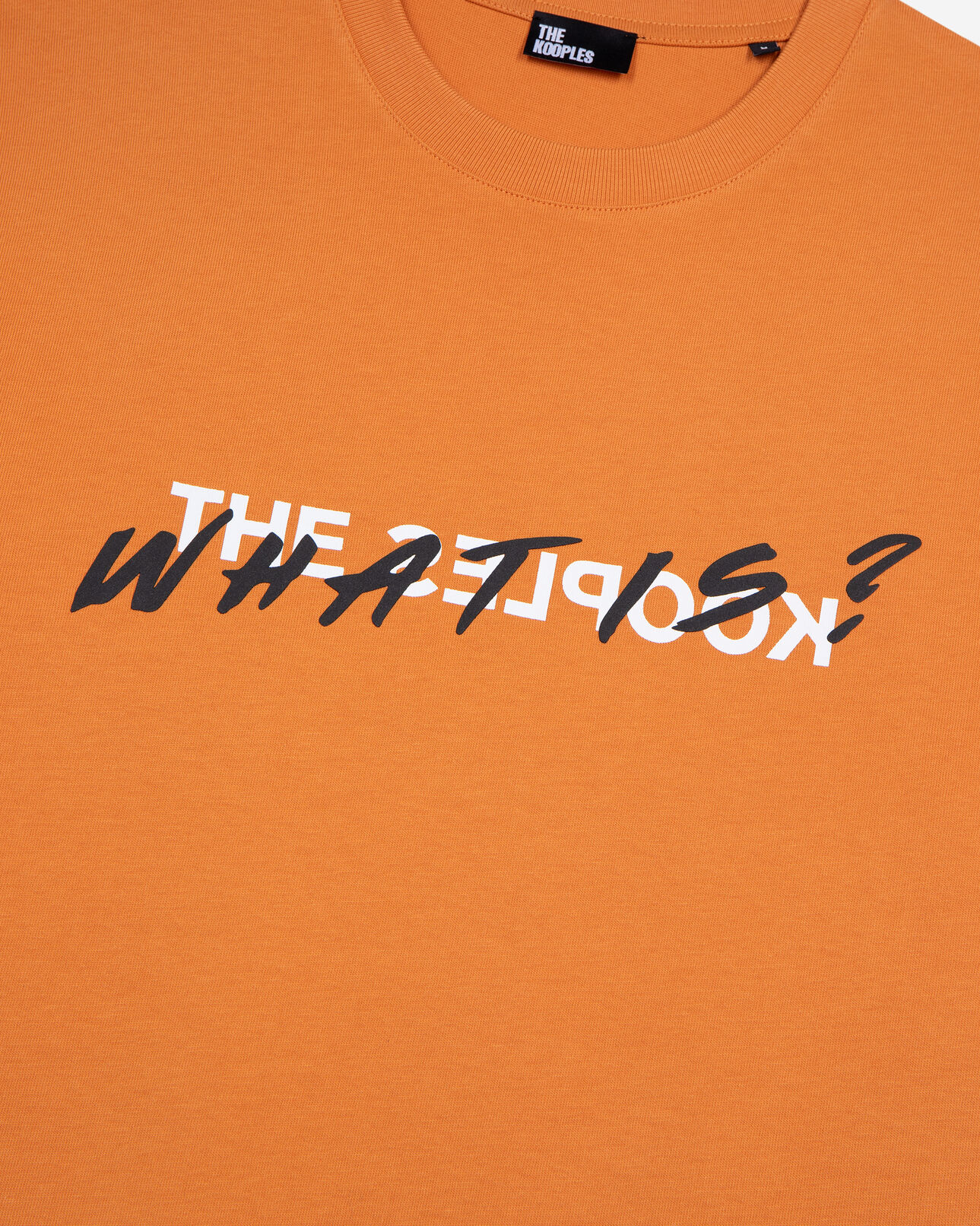 The Kooples MEN ABRICOT orange what is t-shirt