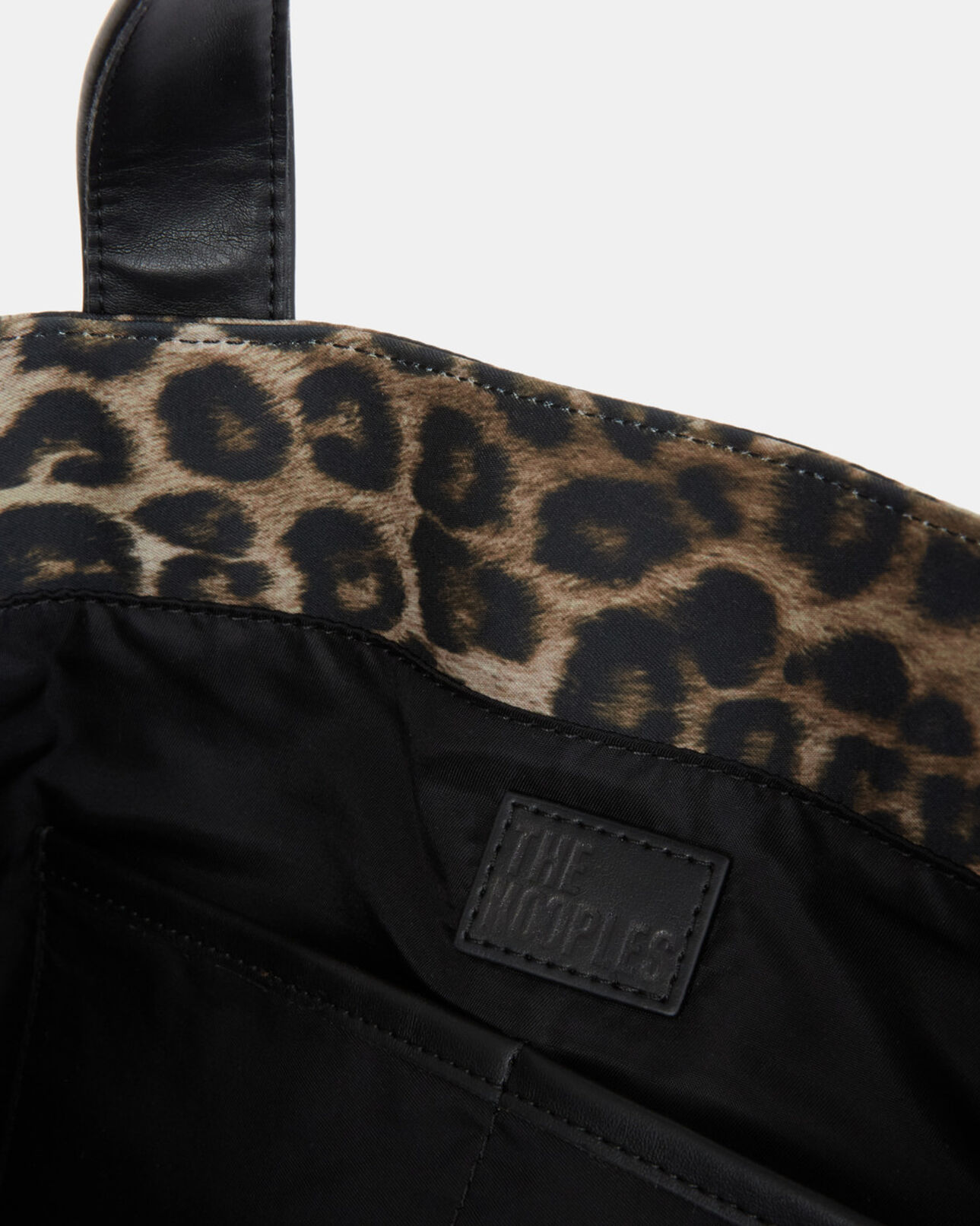 The Kooples MIXTE LEOPARD sac cabas léopard