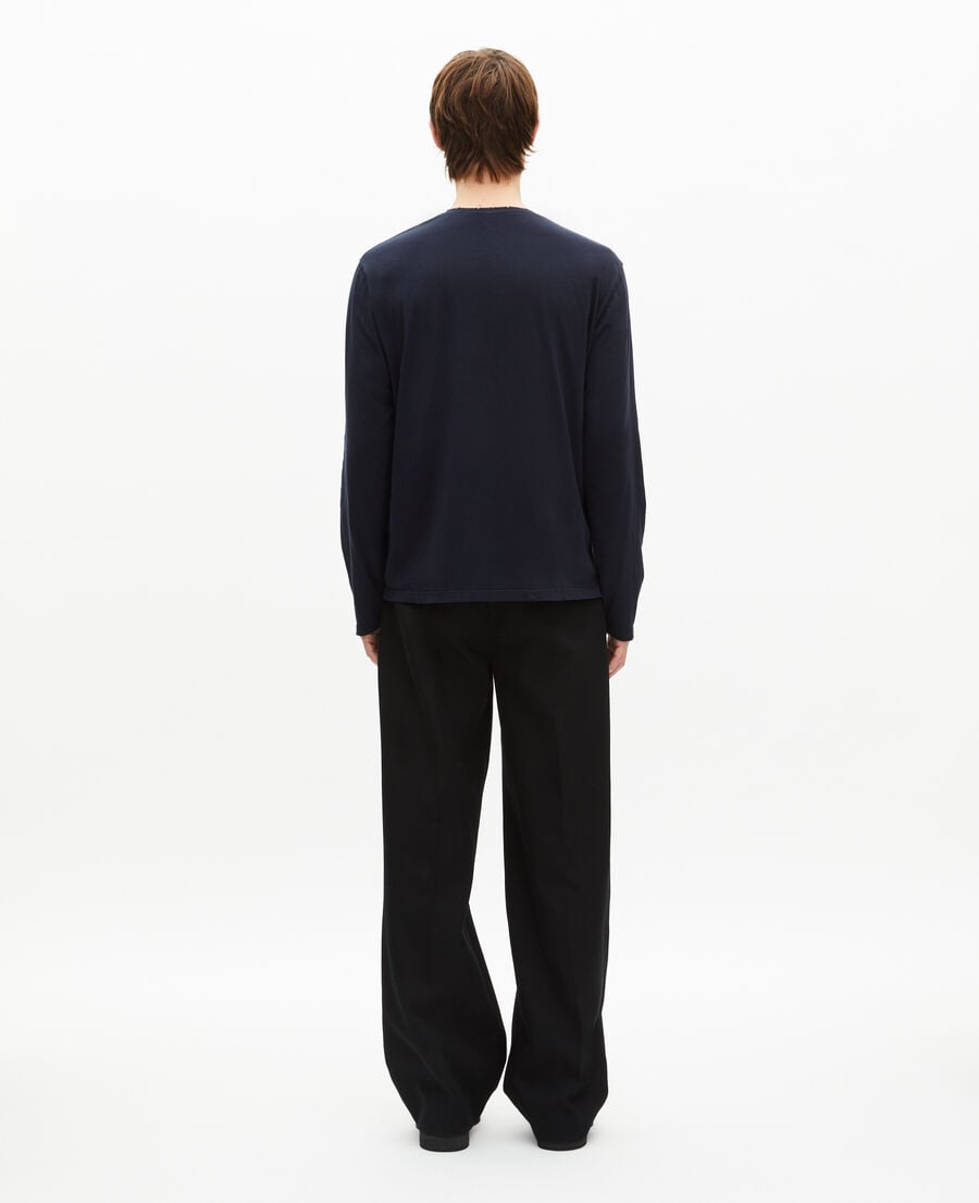 The Kooples HERREN DARK NAVY langarmshirt marine