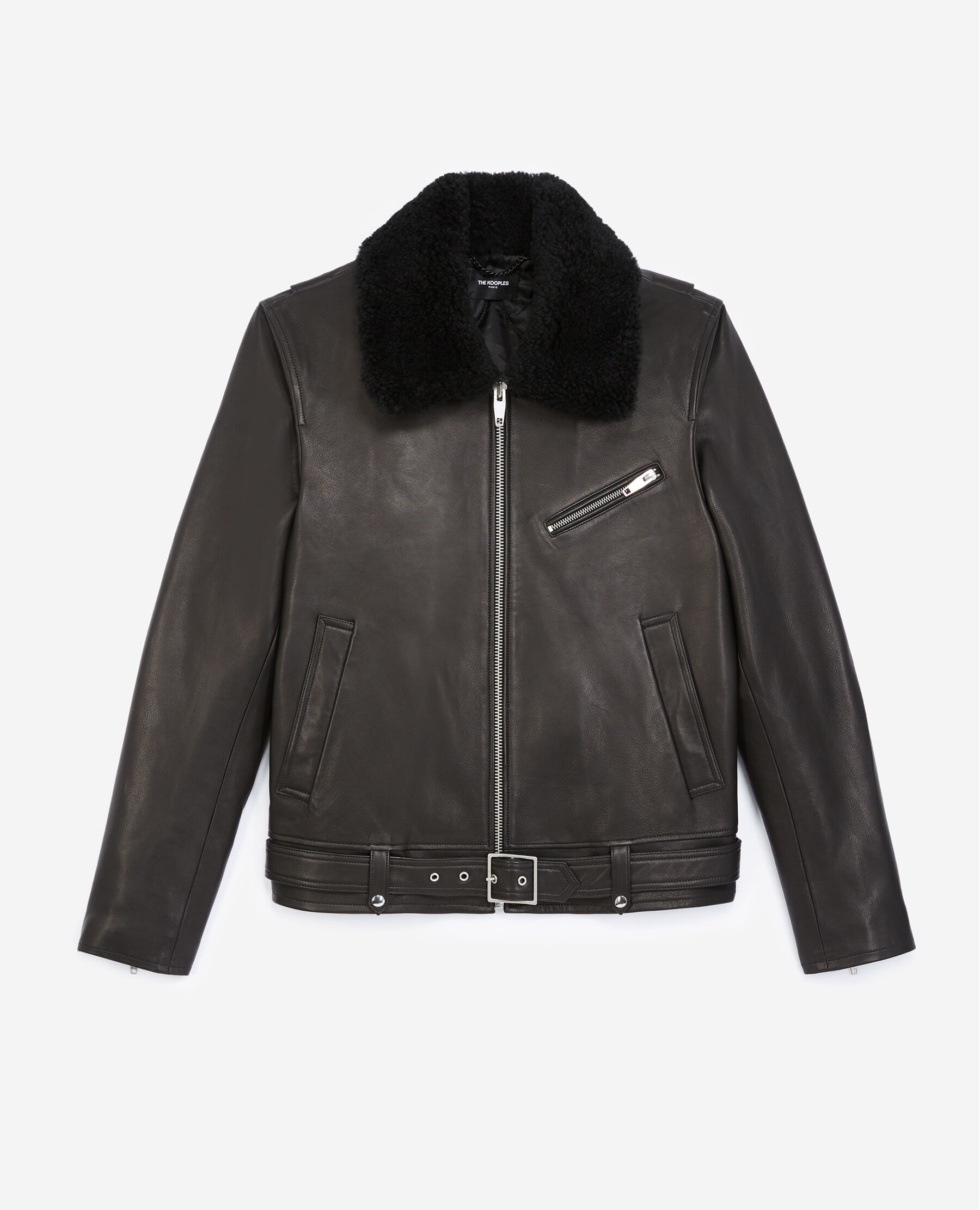 Blouson cuir kooples deals