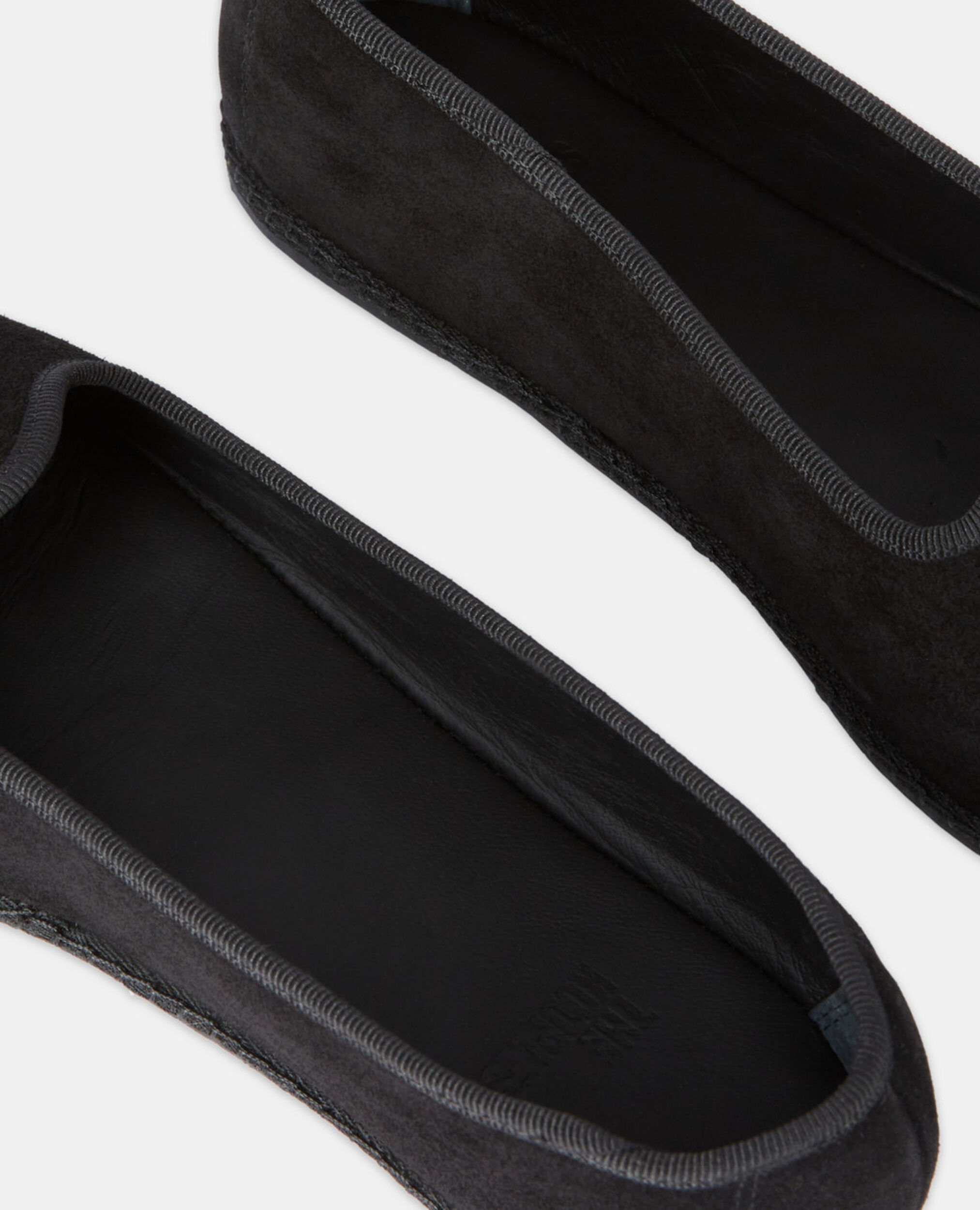 Slippers cuir noires, BLACK, hi-res image number null