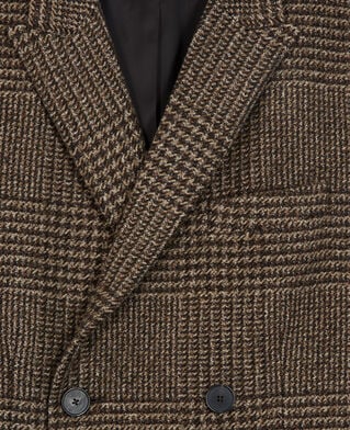 The Kooples HOMME BROWN manteau en laine marron