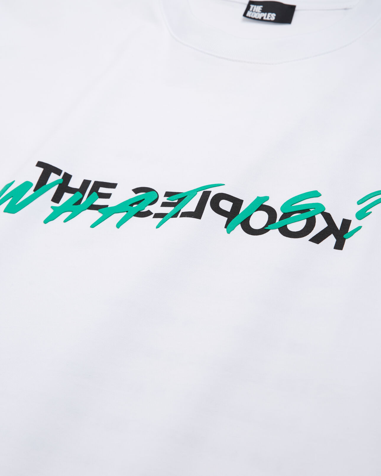 The Kooples HOMME WHITE t-shirt homme what is blanc