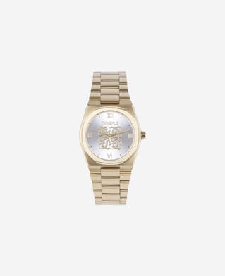 The Kooples MIXED GOLD_01 gold monogram watch