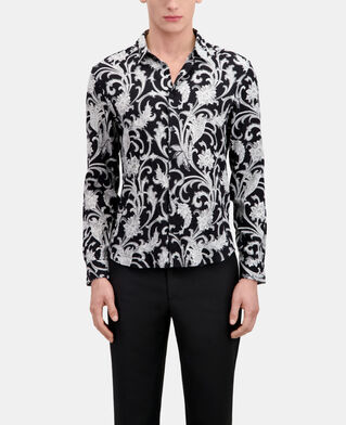 The Kooples H BLACK WHITE printed shirt