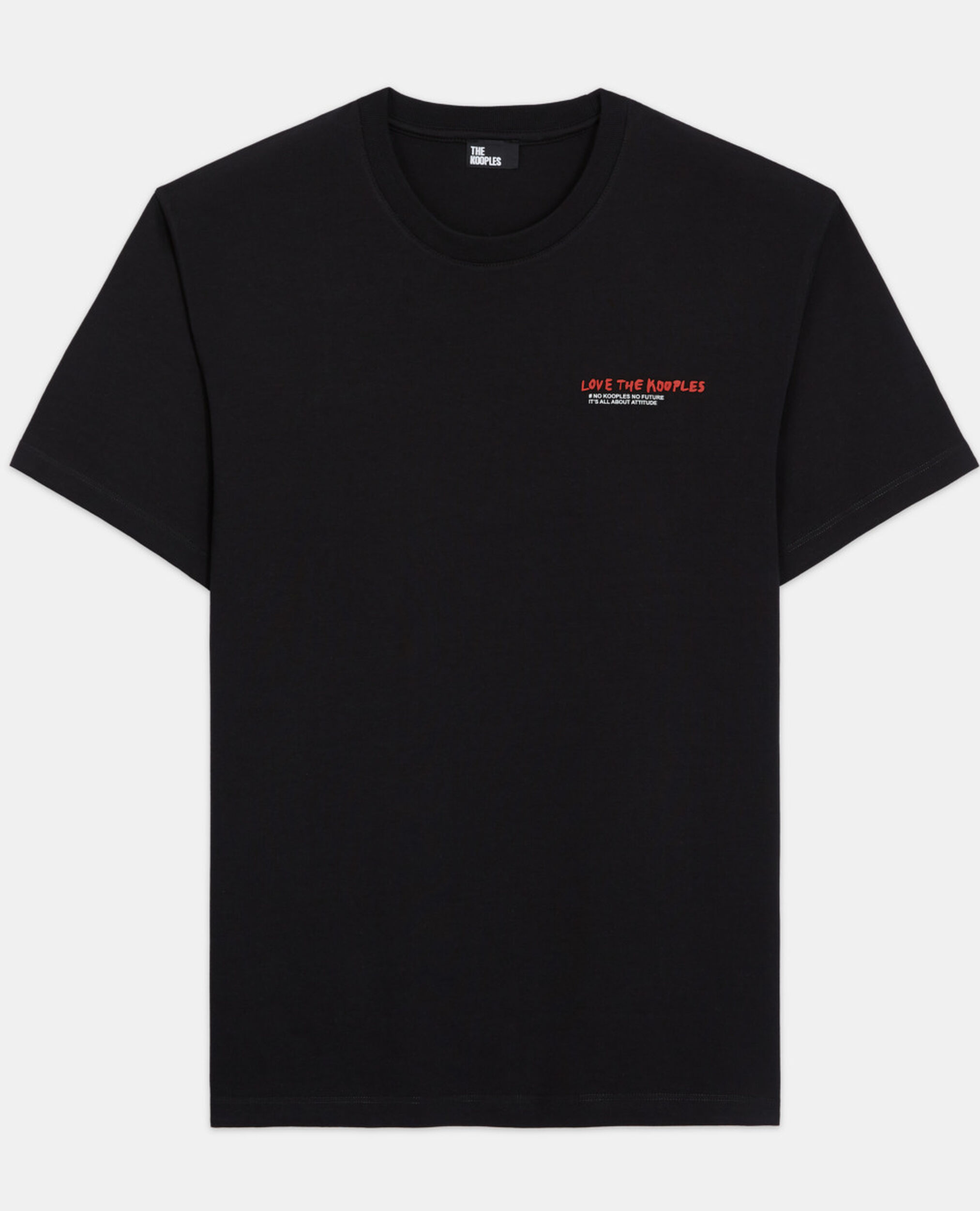 Camiseta I Love Kooples negra, BLACK, hi-res image number null