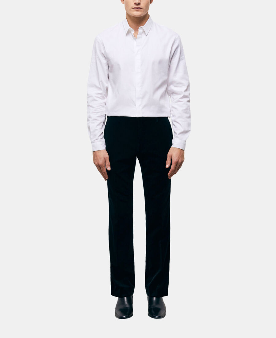 black velvet suit pants