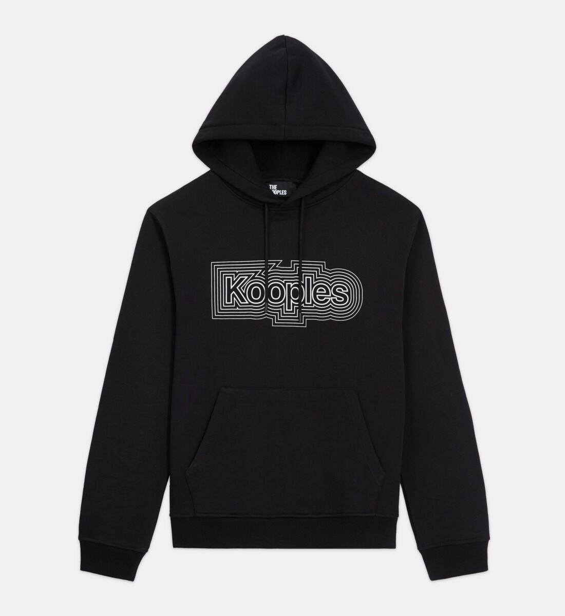 Black sweatshirt with print clearance