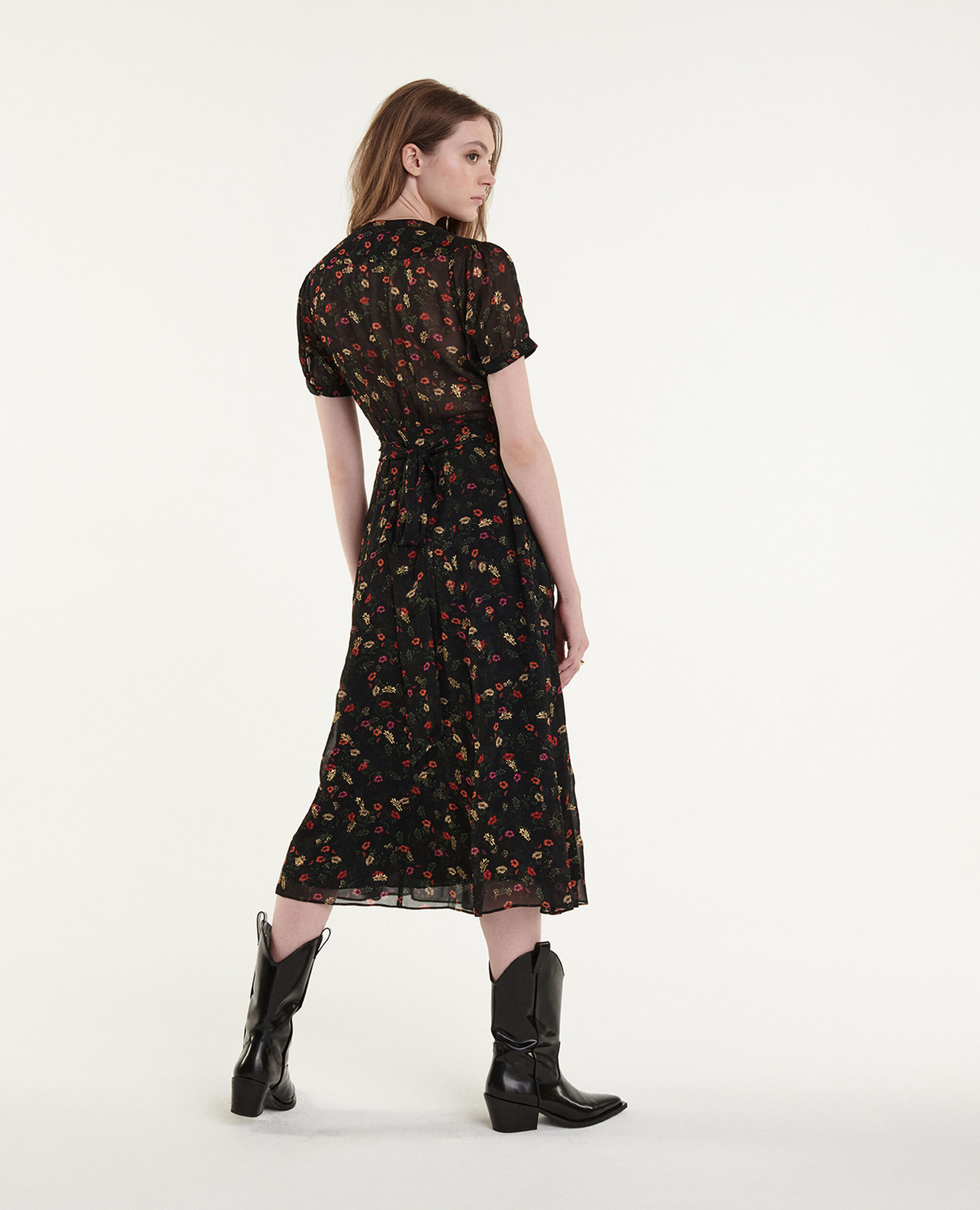 Robe longue fleurie the kooples outlet