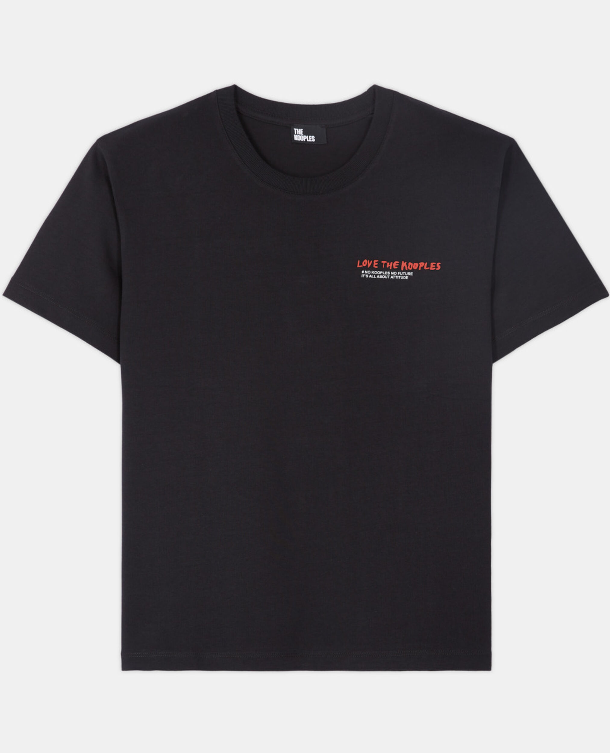 I Love Kooples black T-shirt, BLACK, hi-res image number null
