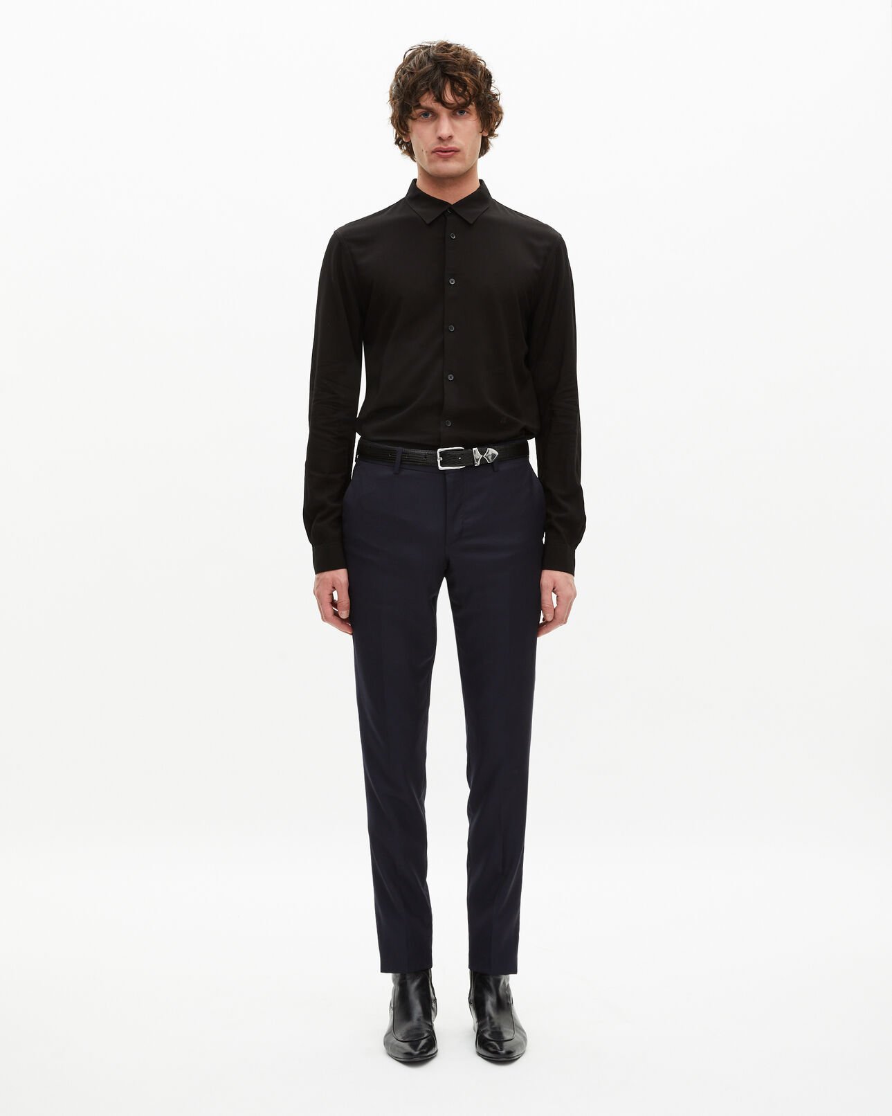The Kooples MEN BLACK black shirt