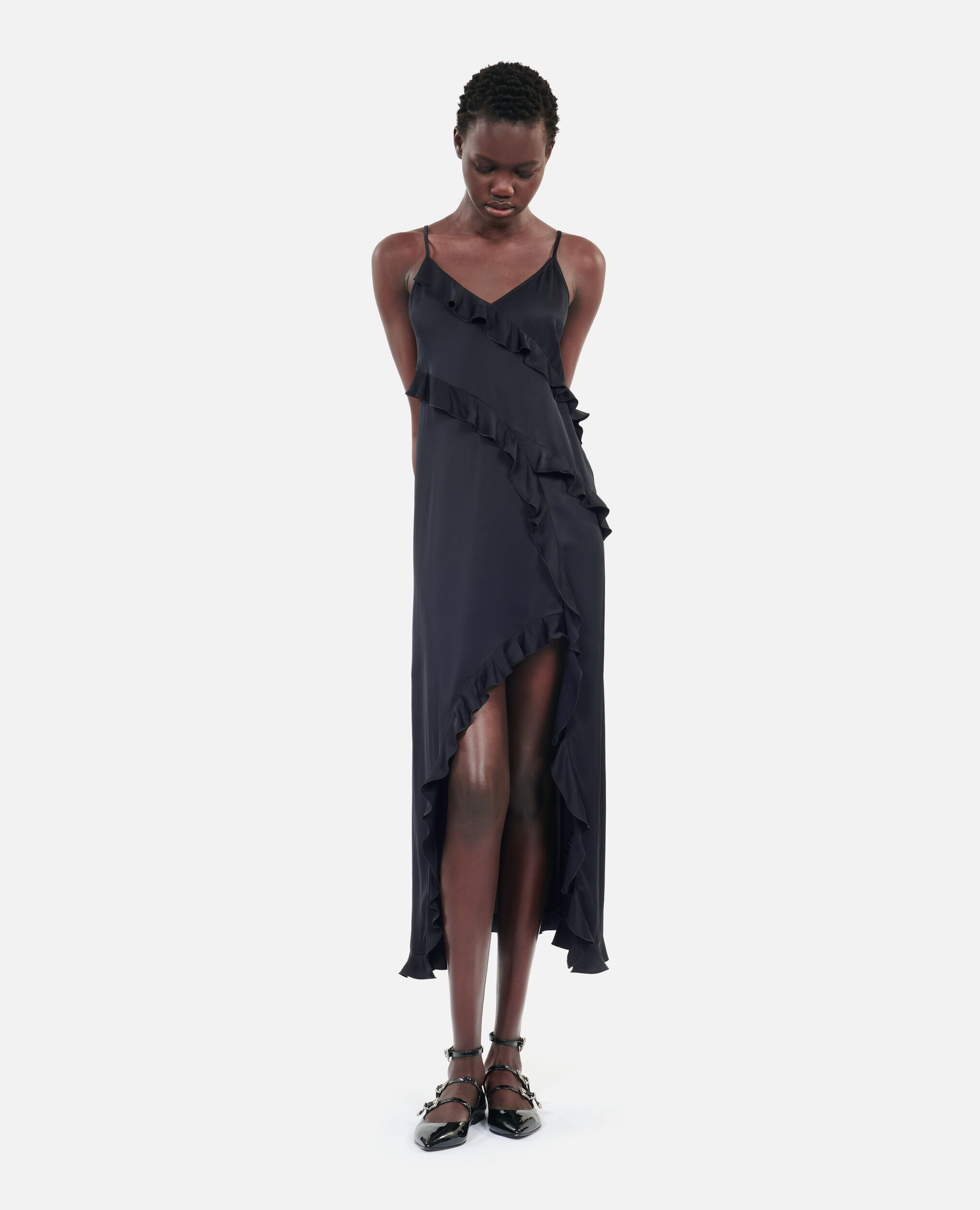 Robe nuisette longue noire
