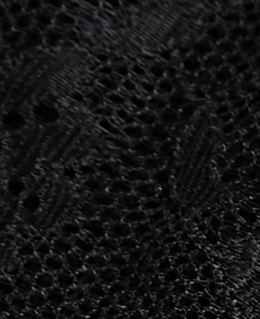 black wool sweater
