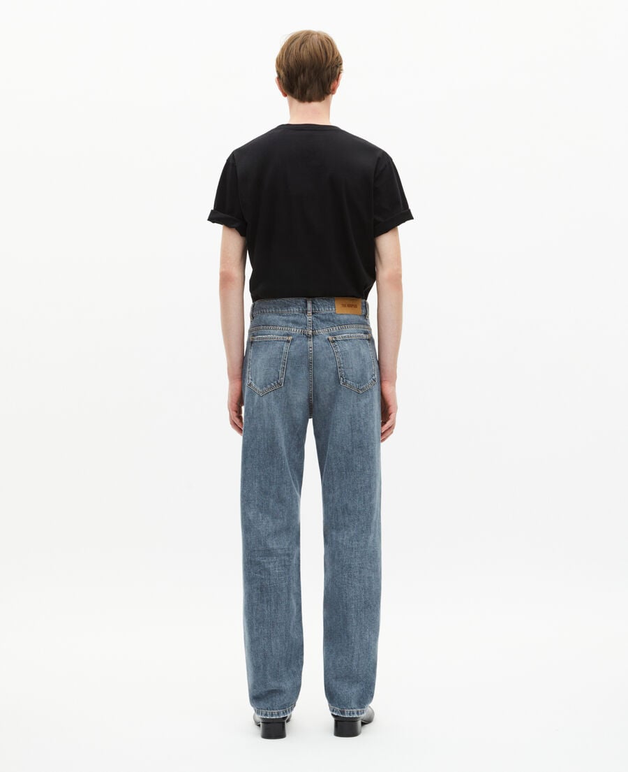 The Kooples MEN BLUE light blue straight jeans