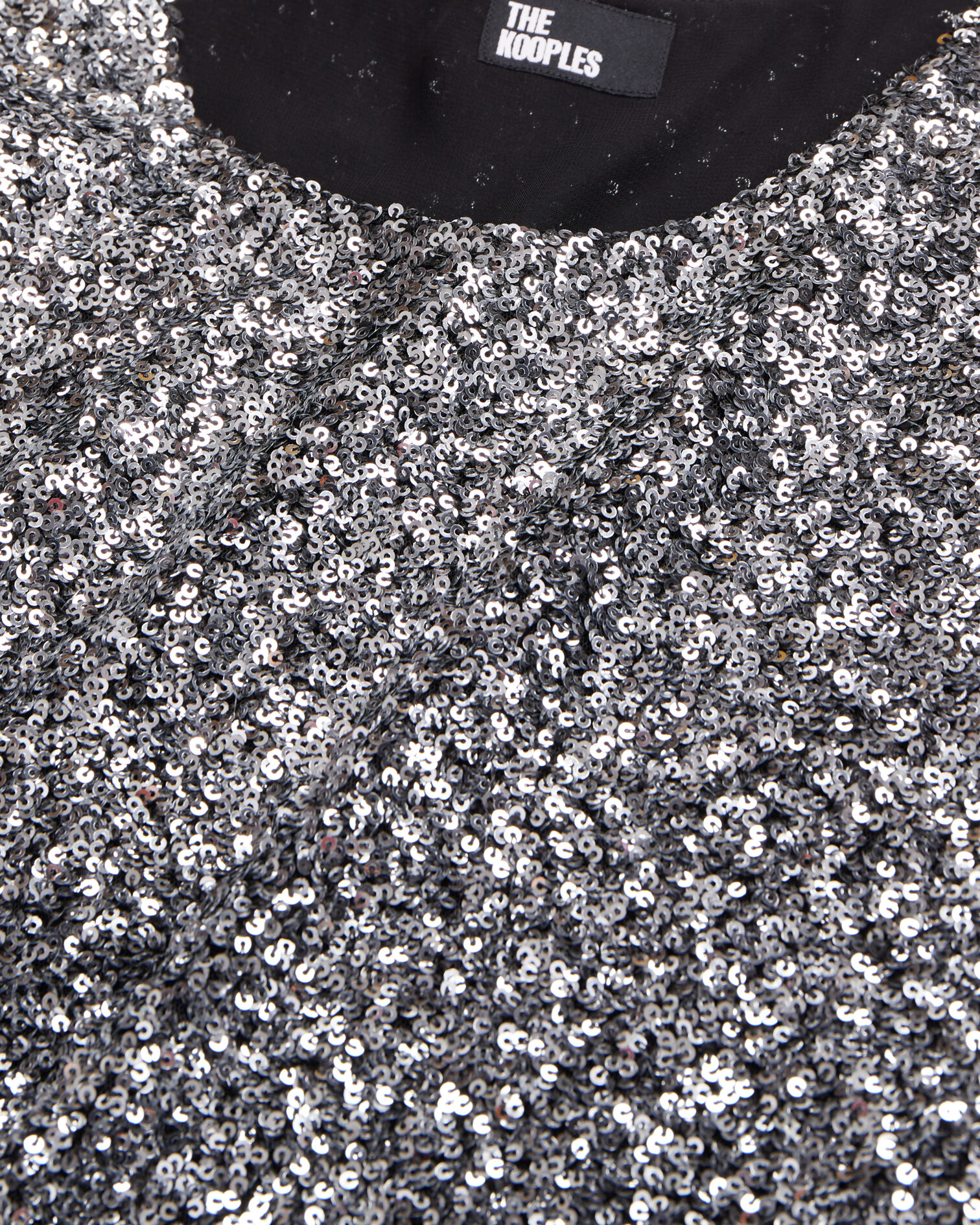 Top à sequins argenté, SILVER, hi-res image number null