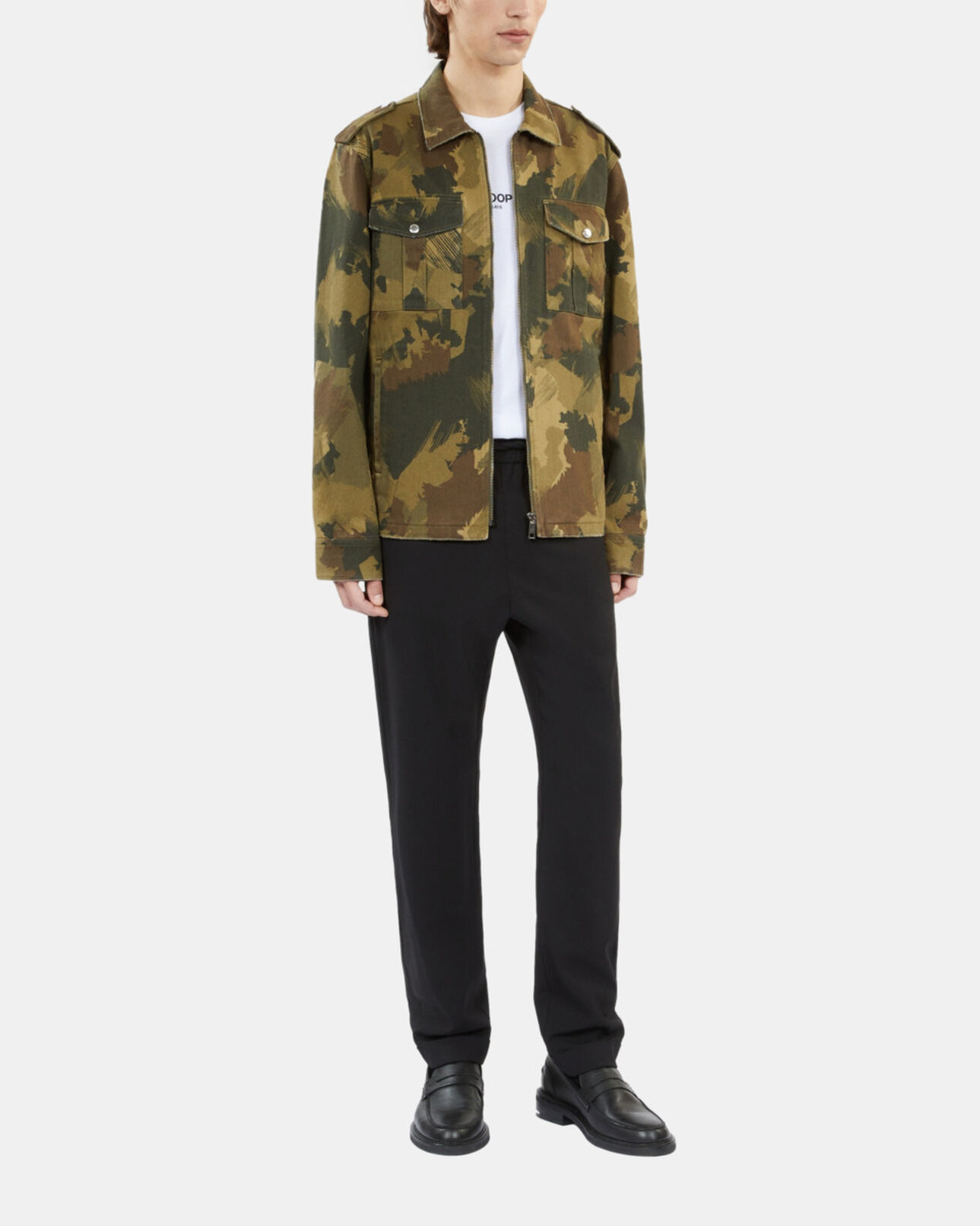 The Kooples MEN CAMOUFLAGE camouflage jacket