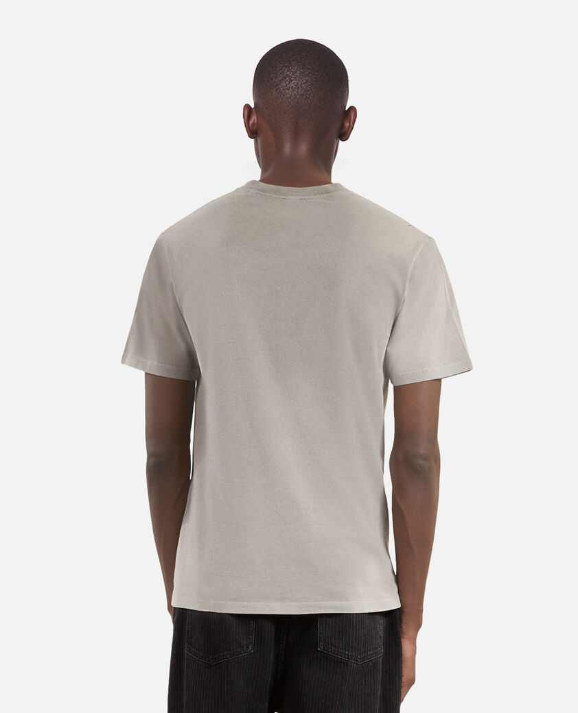 The Kooples H GREY MELANGE t-shirt with grey screen print