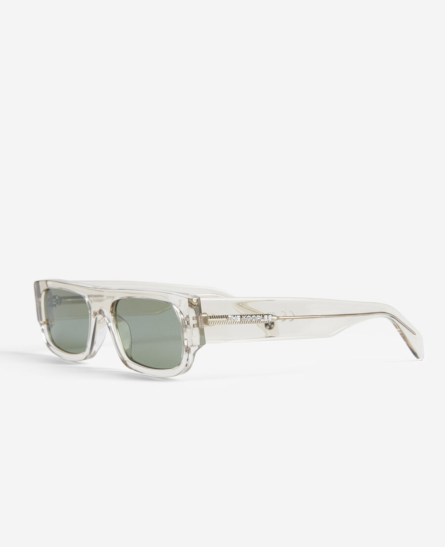 wide transparent sunglasses