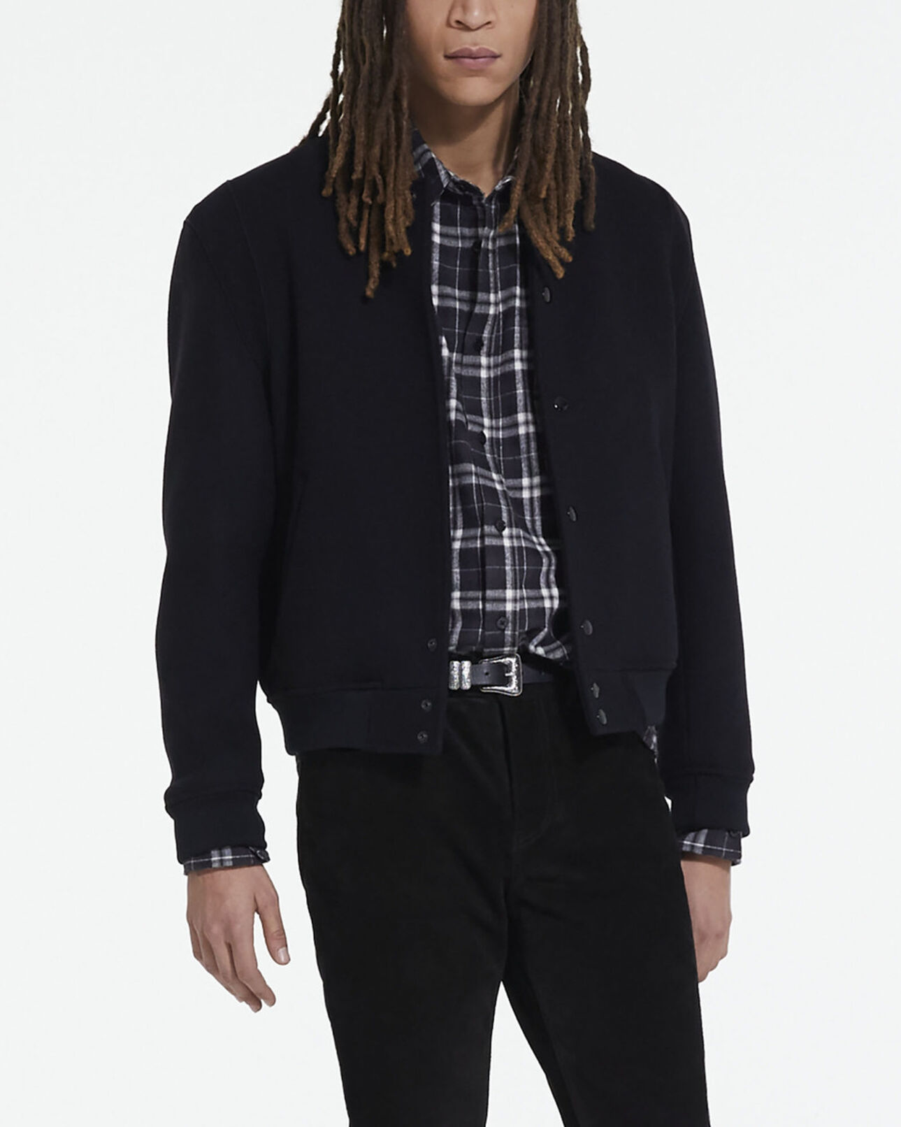 The Kooples MEN BLACK black wool jacket
