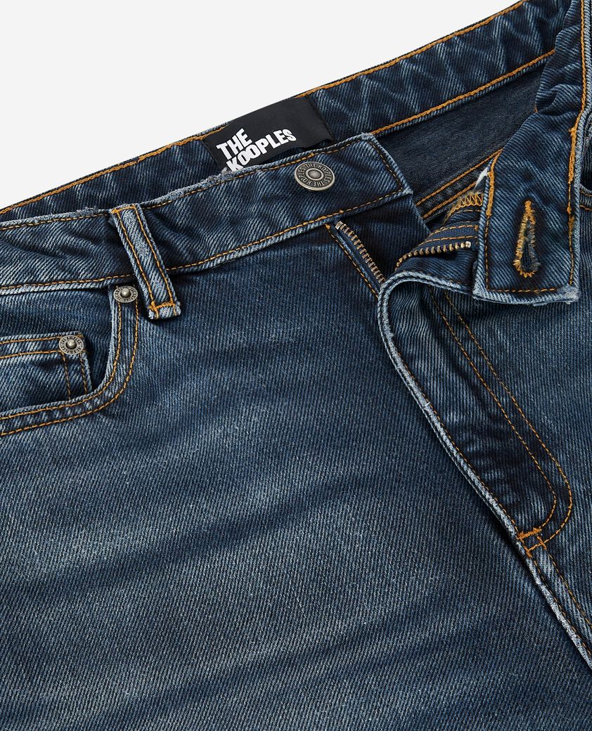 The Kooples WOMEN BLUE ELECTRIC blue wide-leg jeans