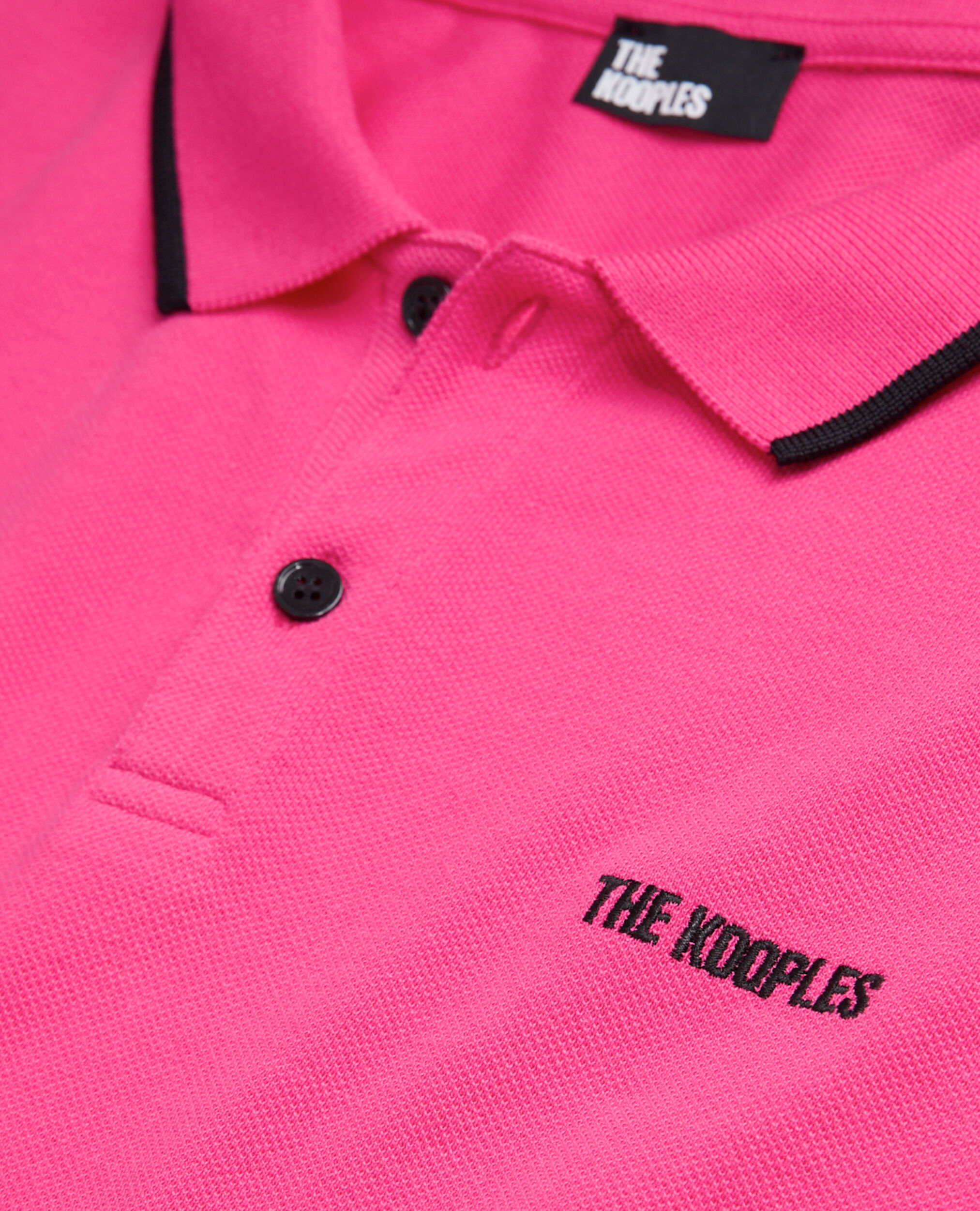 Camisa polo rosa logotipo, PINK, hi-res image number null