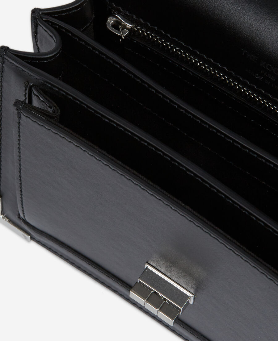 small emily bag in black leather
