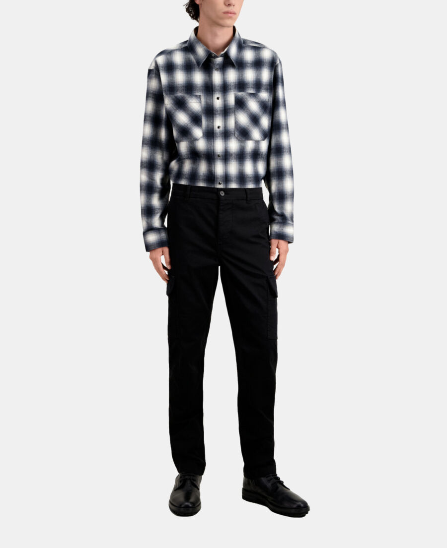 black cargo pants