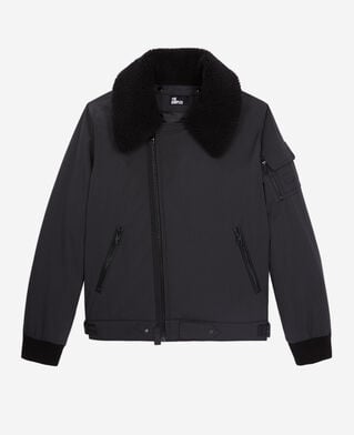 The Kooples MEN BLACK black bomber jacket