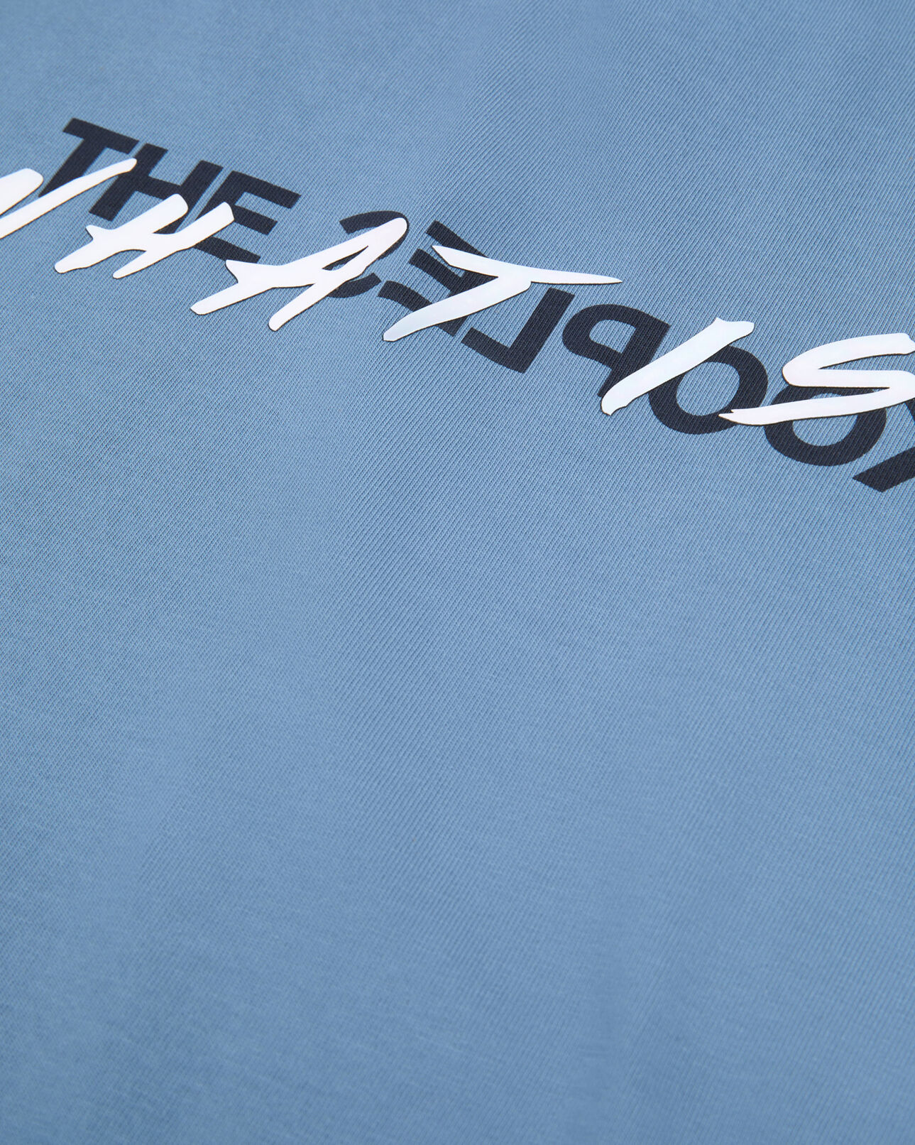 The Kooples MEN STONE BLUE light blue what t-shirt