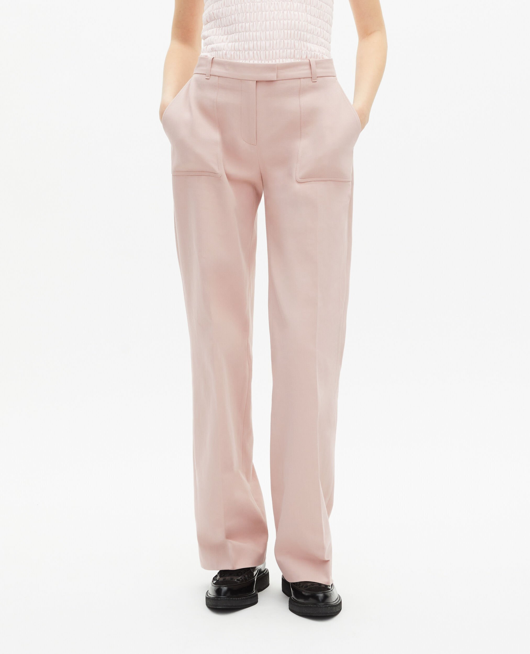 Pantalon large rose clair, LILA, hi-res image number null