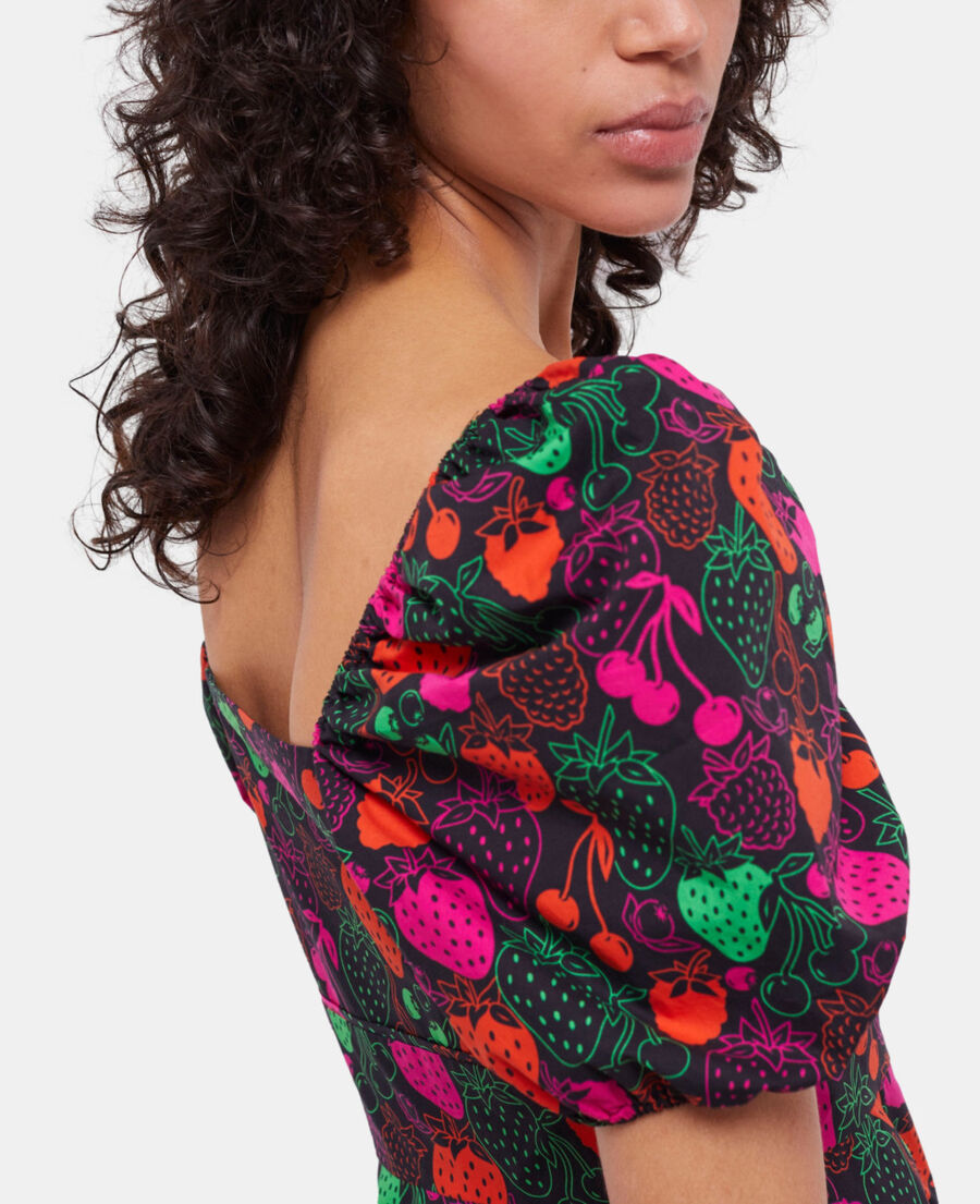 The Kooples FEMME MULTICOLOR robe courte imprimée