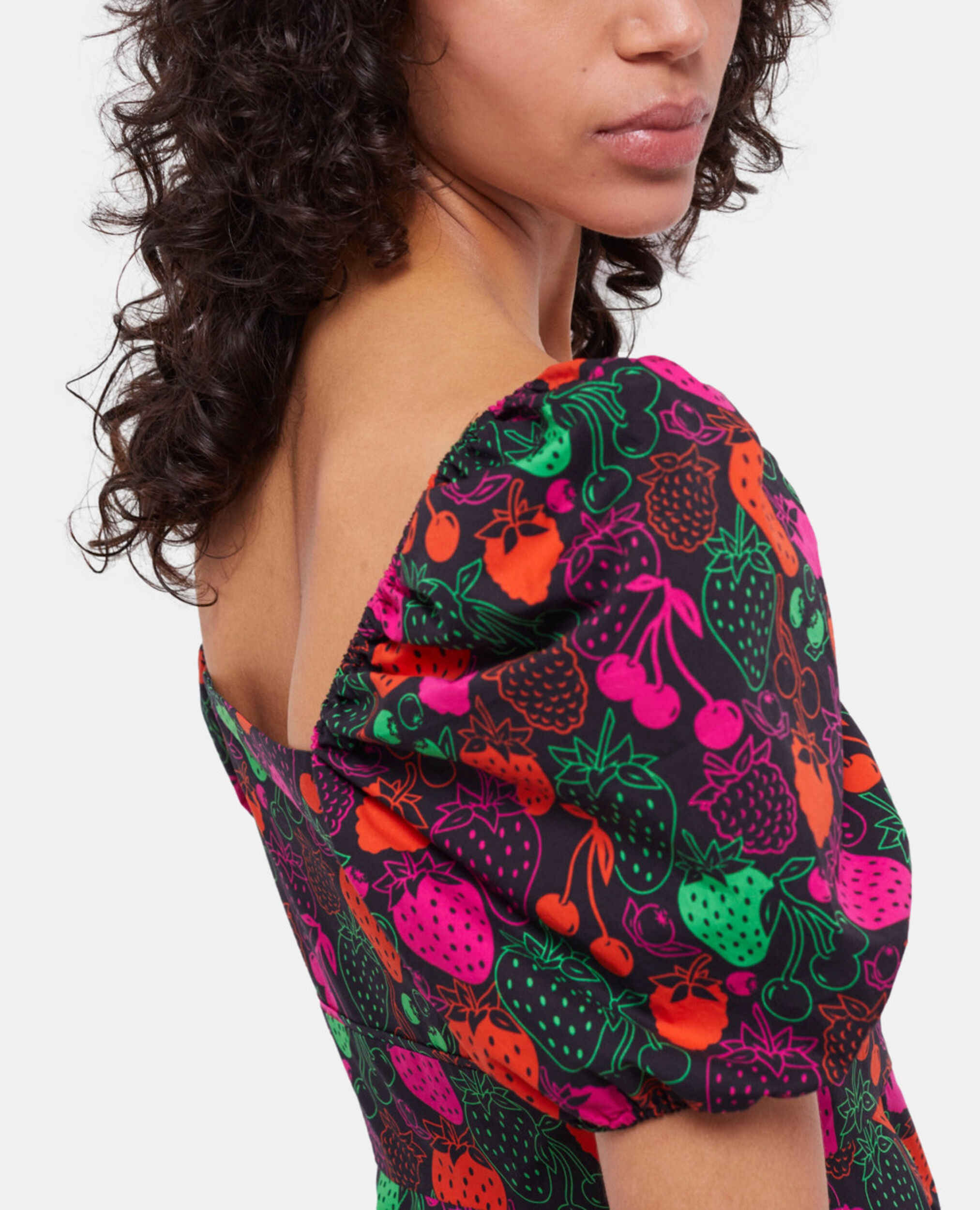 Robe courte imprimée, MULTICOLOR, hi-res image number null