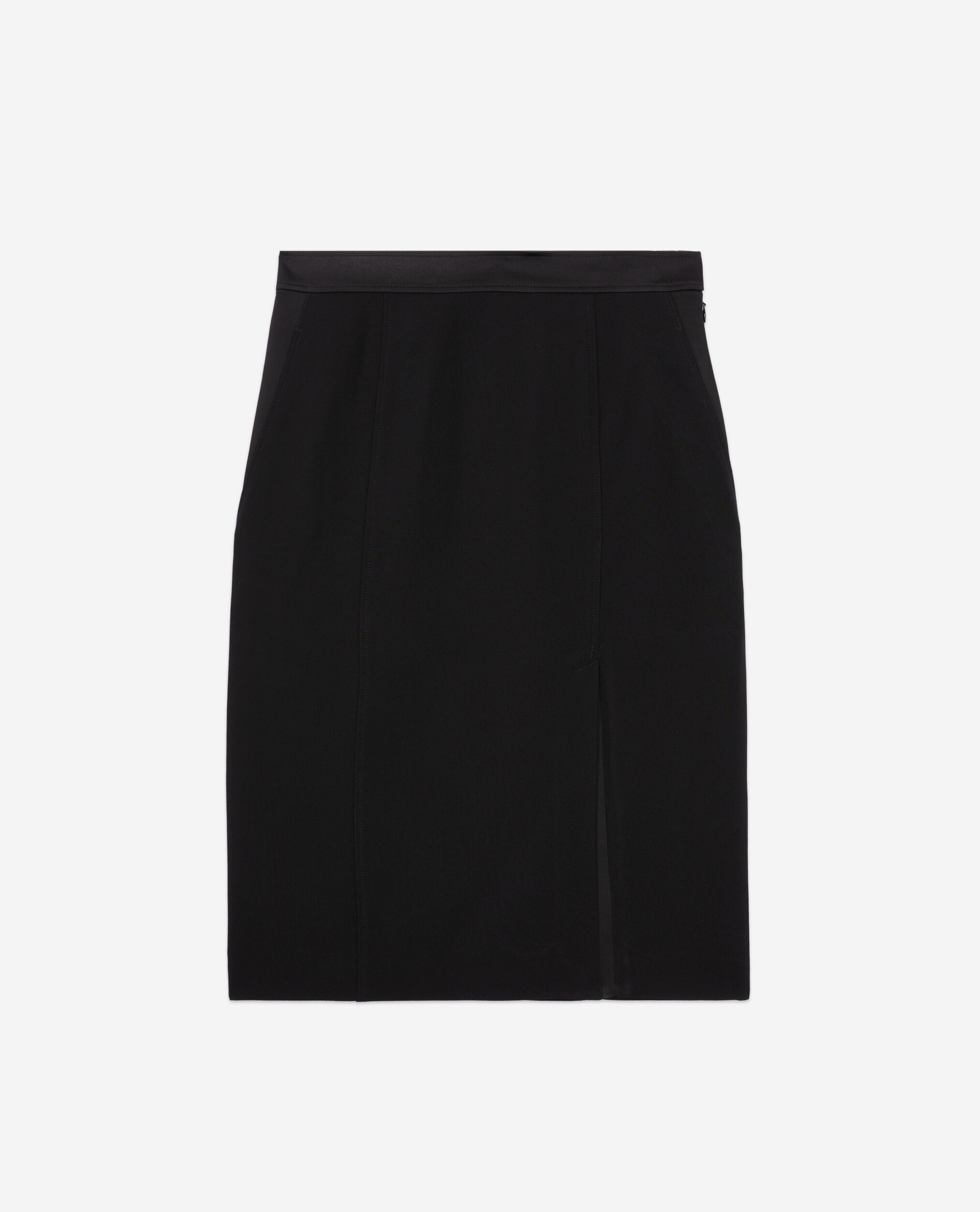 Jupe crayon longue top noire
